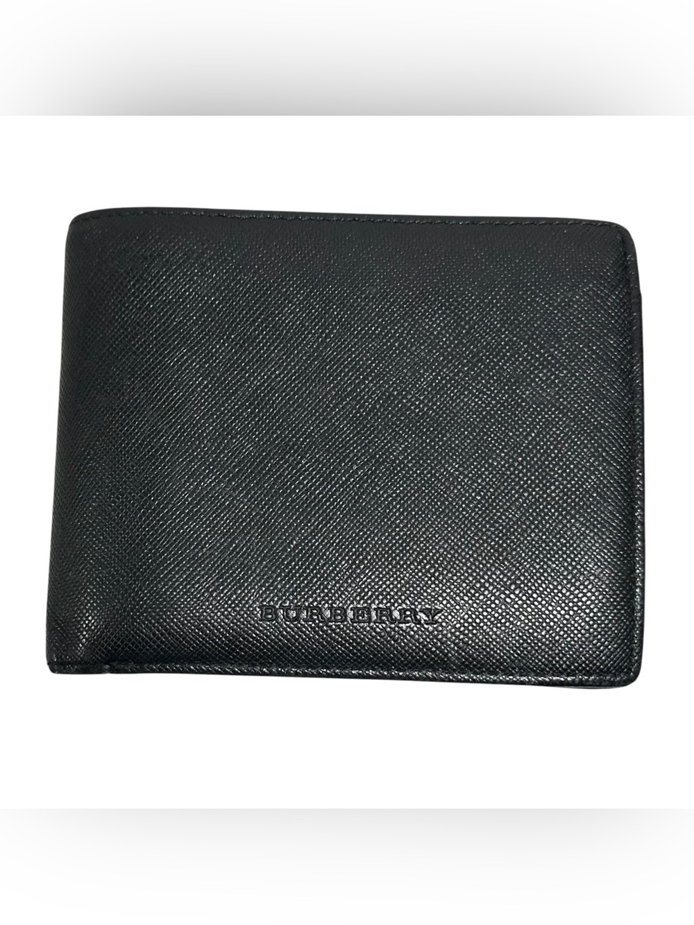 Burberry Black Leather & Nova Check Men’s Bifold Wallet - Picture 10 of 14